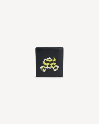 „Kenzo Wild Tiger“ Mini-Brieftasche aus Leder