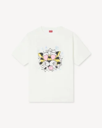 Kenzo Wild Tiger Oversize-Hemd aus Baumwolle
