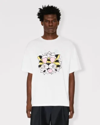 Kenzo Wild Tiger Oversize-Hemd aus Baumwolle