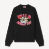 „Kenzo Wild Tiger“-Pullover aus Woll-Baumwollmischung