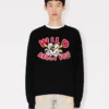 „Kenzo Wild Tiger“-Pullover aus Woll-Baumwollmischung