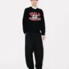 „Kenzo Wild Tiger“-Pullover aus Woll-Baumwollmischung
