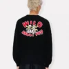 „Kenzo Wild Tiger“ Strickjacke aus Woll-Baumwollmischung
