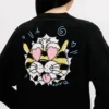 „Kenzo Wild Tiger“ Strickjacke aus Woll-Baumwollmischung