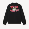 „Kenzo Wild Tiger“ Strickjacke aus Woll-Baumwollmischung