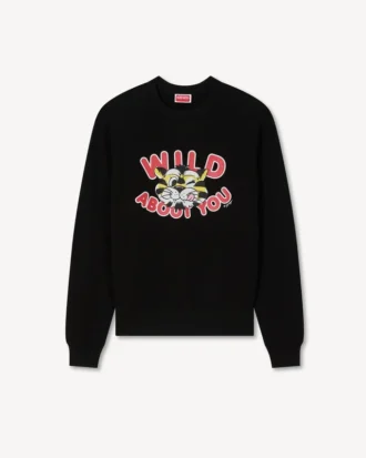 „Kenzo Wild Tiger“ Sweatshirt aus Baumwolle