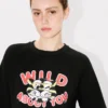 „Kenzo Wild Tiger“ Sweatshirt aus Baumwolle