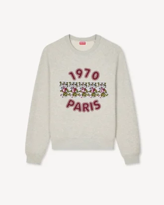 „Kenzo Wild Tiger“ Sweatshirt aus Baumwolle mit Stickerei