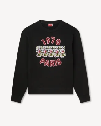 „Kenzo Wild Tiger“ Sweatshirt aus Baumwolle mit Stickerei