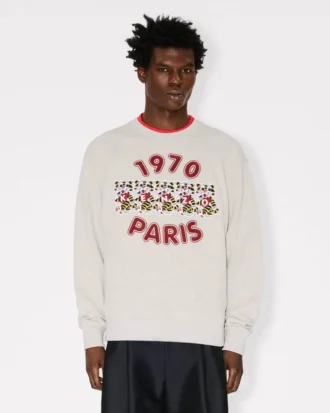 „Kenzo Wild Tiger“ Sweatshirt aus Baumwolle mit Stickerei