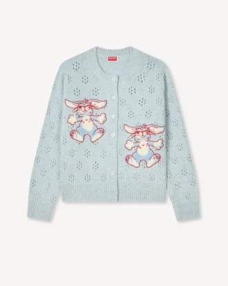 Kenzo Winter Holidays‘ bestickter Cardigan aus Wolle