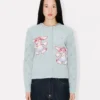 Kenzo Winter Holidays‘ bestickter Cardigan aus Wolle