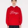 Kenzo Winter Holidays‘ bestickter Hoodie aus Baumwolle und Wolle