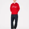 Kenzo Winter Holidays‘ bestickter Hoodie aus Baumwolle und Wolle