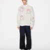 Kenzo Winter Holidays‘ bestickter Pullover aus Wolle