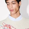 Kenzo Winter Holidays‘ bestickter Pullover aus Wolle