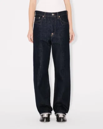 Kenzo Winter Holidays Boyfriend-Jeans aus japanischem Denim
