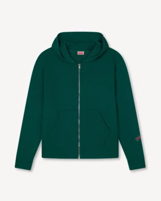 Kenzo Winter Holidays‘ Kapuzenpullover mit Reißverschluss aus Baumwolle