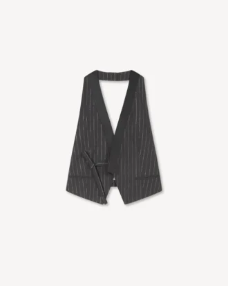 „Kenzo Winter Holidays“ Kimono-Weste mit offenem Rücken