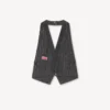 „Kenzo Winter Holidays“ Kimono-Weste mit offenem Rücken