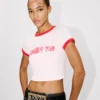 „Kenzo Words“ Cropped-Hemd aus Baumwolle