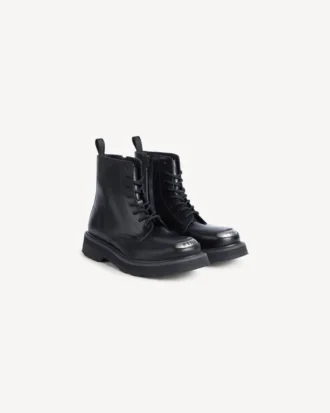 „Kenzosmile“ Schnürstiefel aus Leder