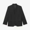 Kimono-Blazer aus Schurwolle