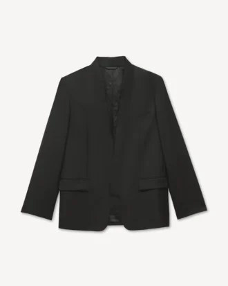 Kimono-Blazer aus Schurwolle