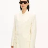 Kimono-Blazer aus Schurwolle