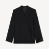 Kimono-Blazer aus Schurwolle