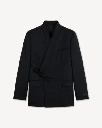 Kimono-Blazer aus Schurwolle