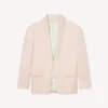 Kimono-Blazer aus Schurwolle