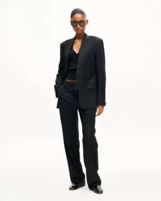 Kimono-Blazer aus Schurwolle
