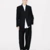 Kimono-Blazer aus Schurwolle