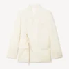 Kimono-Blazer aus Schurwolle