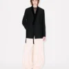 Kimono-Blazer aus Schurwolle