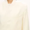 Kimono-Blazer aus Schurwolle