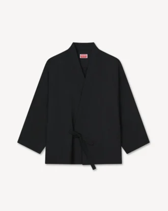 Kimono-Jacke aus Schurwolle