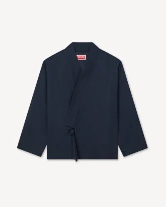 Kimono-Jacke aus Schurwolle