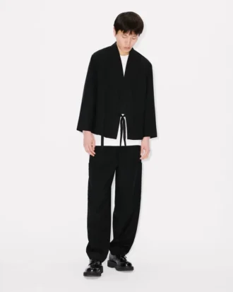 Kimono-Jacke aus Schurwolle