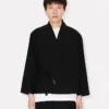 Kimono-Jacke aus Schurwolle
