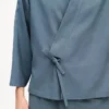 Kimono-Jacke aus Viskose und Wolle