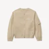 Leichte Blouson-Jacke „Kenzo Paris Emblem“ aus Baumwolle