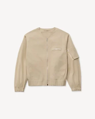 Leichte Blouson-Jacke „Kenzo Paris Emblem“ aus Baumwolle