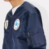 Leichte Bomberjacke mit „Kenzo Badges“-Motiv