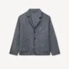 Leichte „Kenzo Tulip“-Arbeitsjacke aus Baumwoll-Leinen