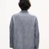 Leichte „Kenzo Tulip“-Arbeitsjacke aus Baumwoll-Leinen