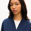 Leichte Kimono-Jacke aus Schurwolle