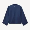 Leichte Kimono-Jacke aus Schurwolle