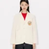 Leichte Workwear-Jacke „Kenzo Badges“ aus Baumwolle